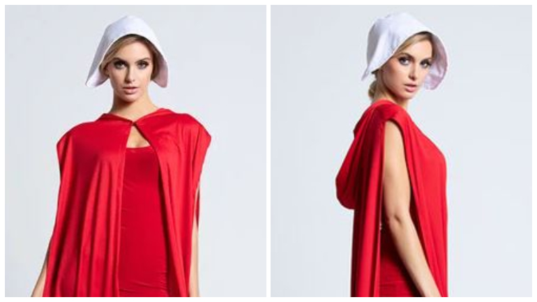 Há um fato de Halloween sexy inspirado em “The Handmaid’s Tale” e a internet está furiosa