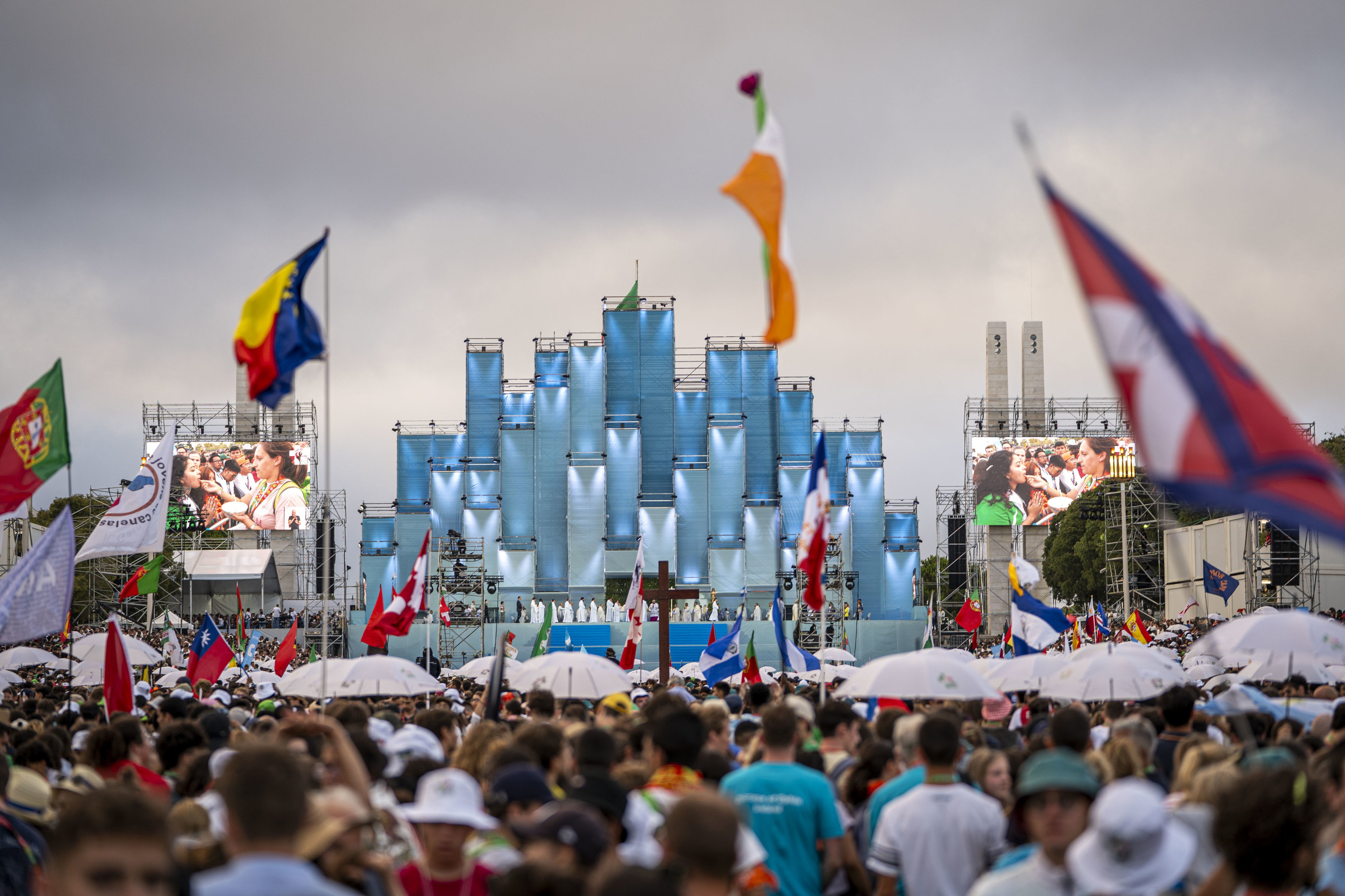 10 fotos impressionantes da cerimónia de abertura da Jornada Mundial da Juventude
