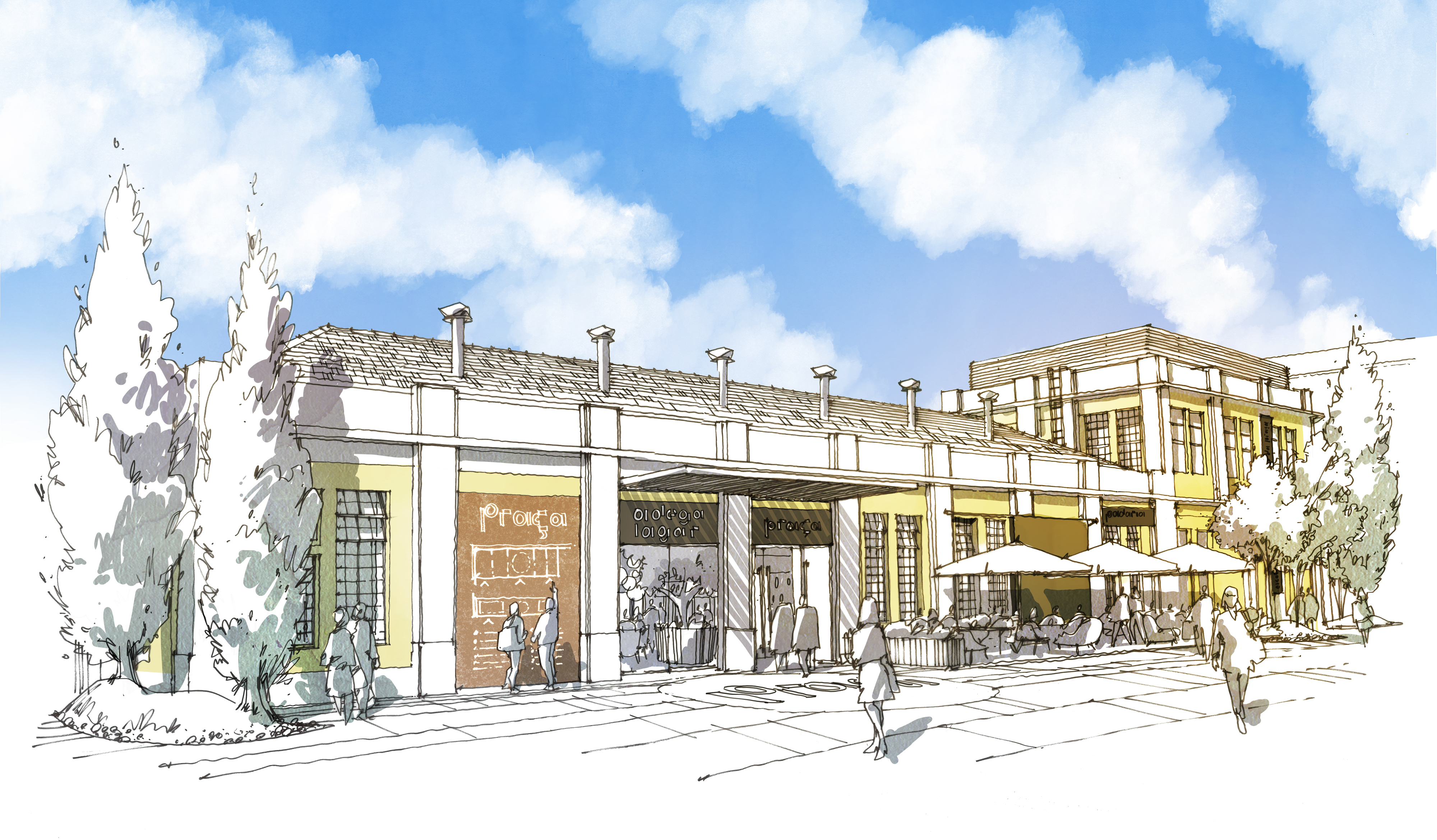 A Praça. O mundo da restauração vai mudar, e a revolução dá-se no Beato