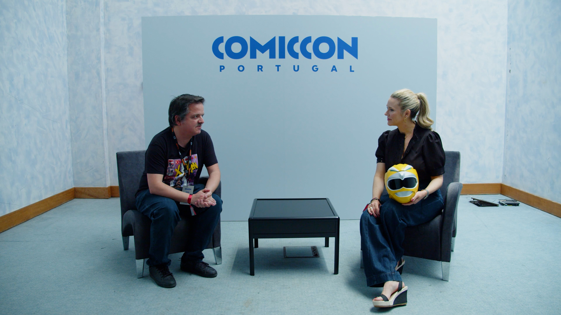 "Power Rangers inspired children to be brave, strong and kinder," recalls Alyson Sullivan at Comic Con Portugal