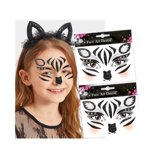 Weinibao, 2 Tatuagens Autocolantes de Rosto de Animais – Amazon