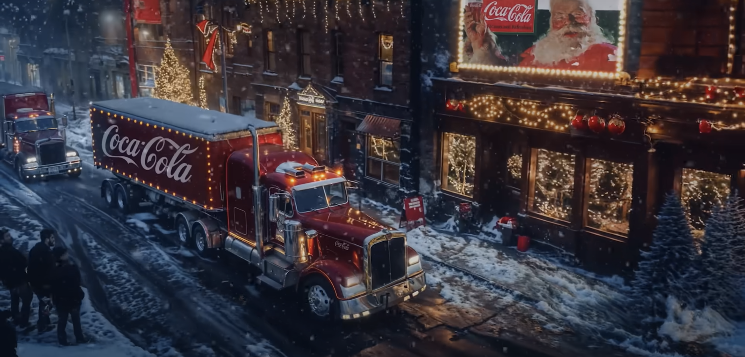 Coca-Cola arrasada por anúncio de Natal feito com Inteligência Artificial (VÍDEO)