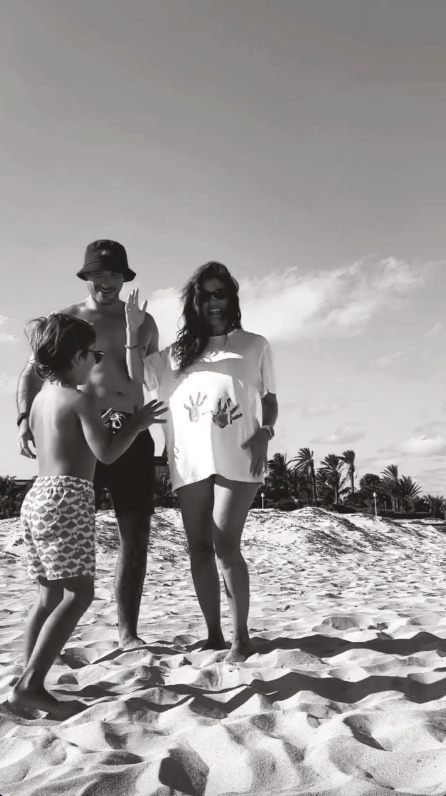 Mia Rose revela sexo do bebé com a ajuda do primeiro filho. Veja o vídeo amoroso