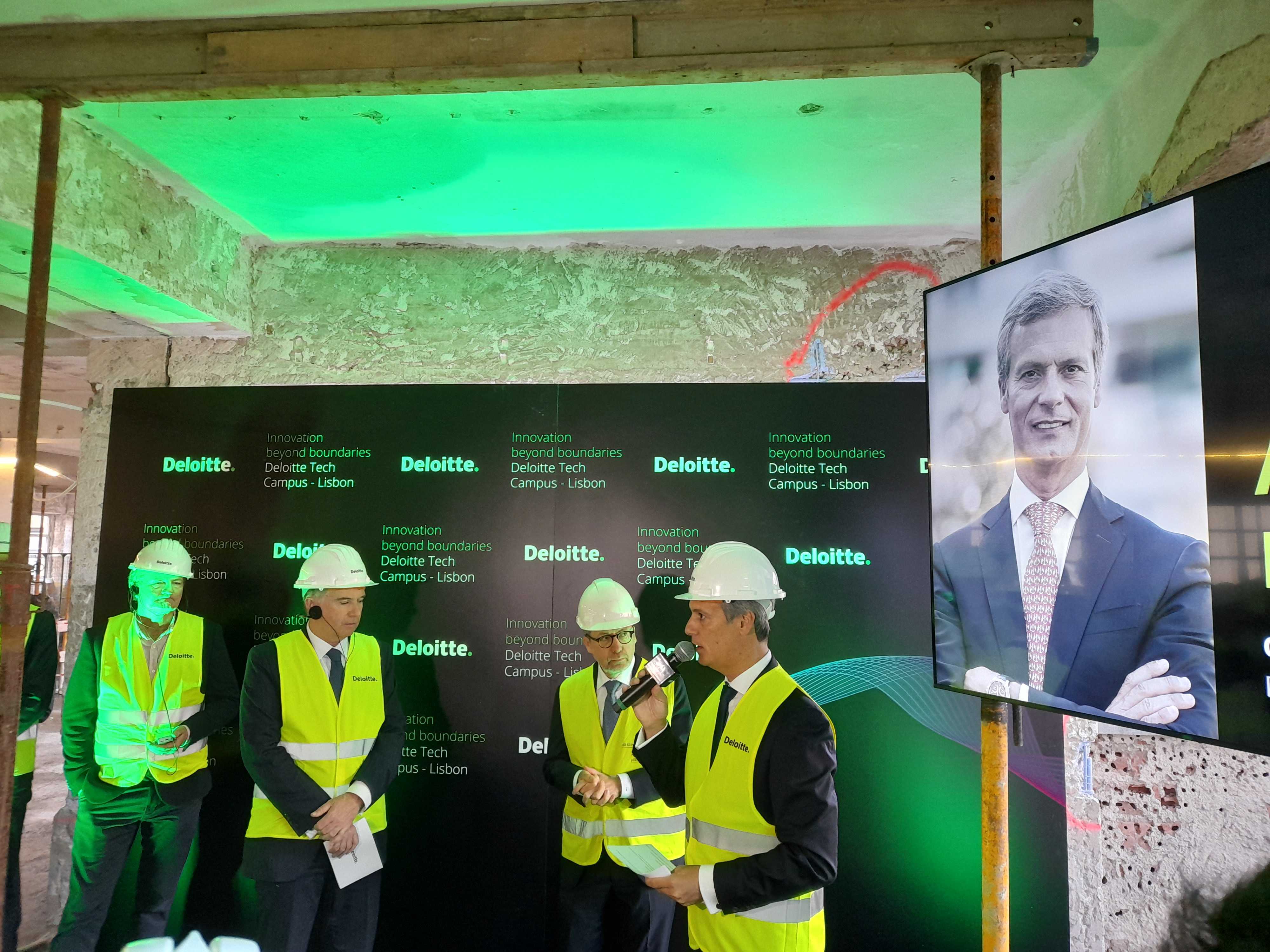 Campus tecnológico da Deloitte vai nascer em Lisboa com foco na cibersegurança, redes e IA generativa