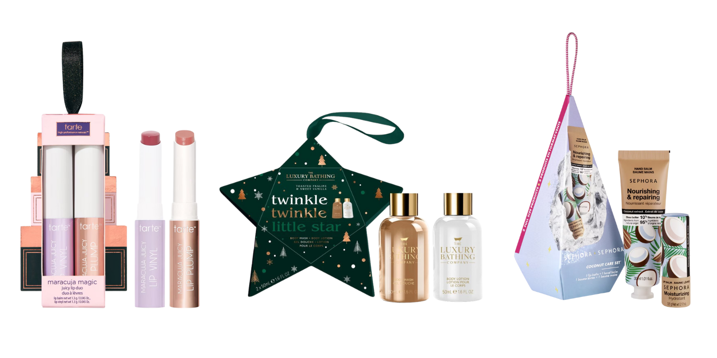 Presente ou decoração? 14 coffrets de beleza que pode oferecer ou pendurar na árvore de Natal