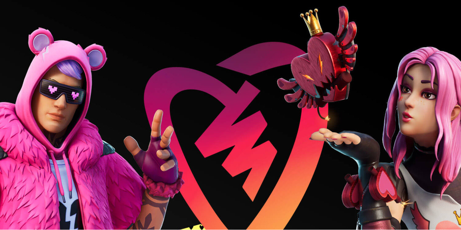 O amor está no ar em Fortnite. Mesmo que seja à “lei da picareta”