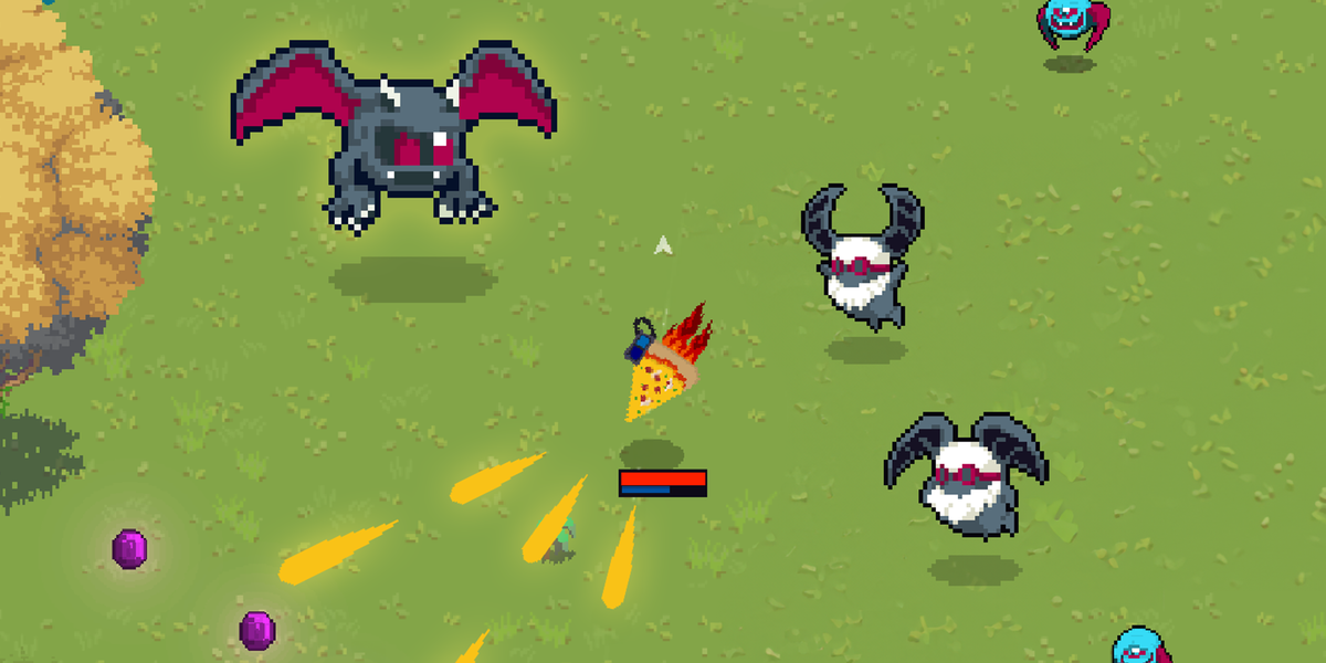 Pizza Hero desafia-o a lutar contra invasões de inimigos enquanto combina ingredientes poderosos