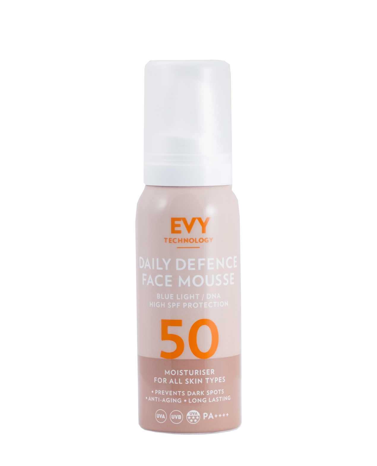 Evy Daily Defense Face Mousse SPF 50