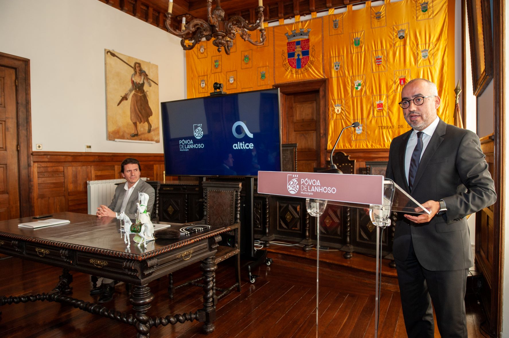 Altice Portugal anuncia novos investimentos em fibra ótica e redes móveis no Norte e Centro