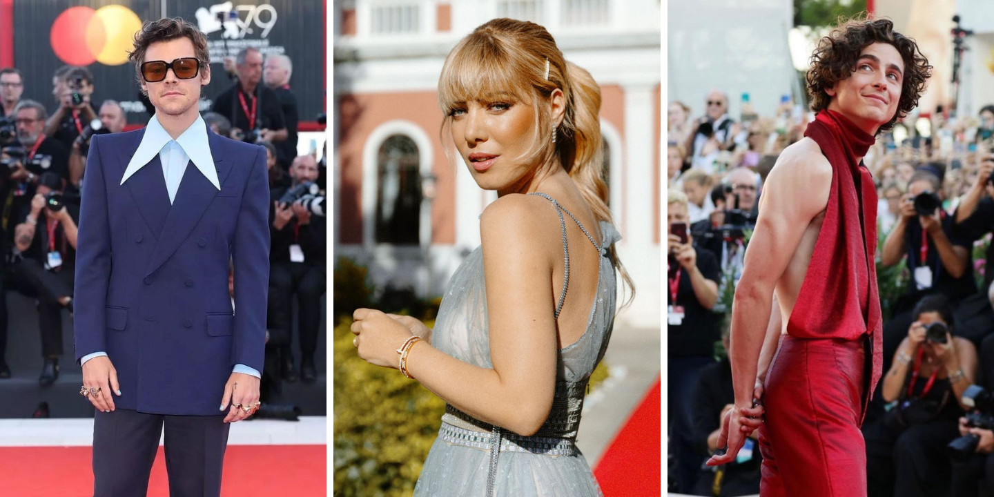 20 looks do Festival de Veneza que parecem saídos de um filme (uns de terror, outros de um conto de fadas)