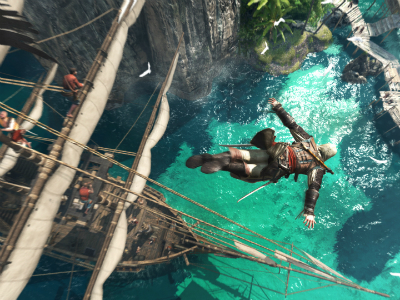 Pernas de pau e olhos de vidro em Assassin’s Creed: Pirates