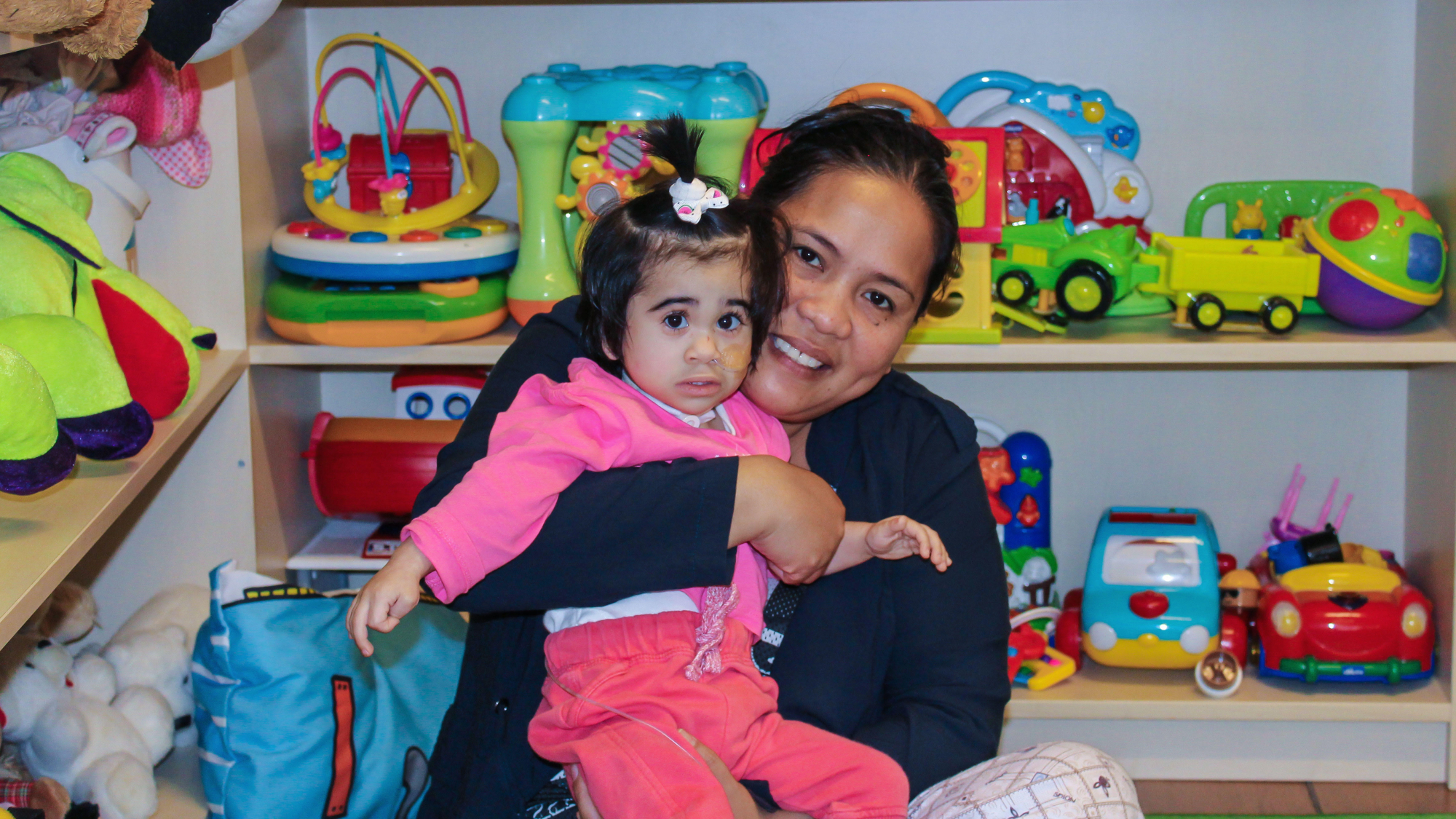 “Não olho para a minha filha como uma criança doente. Olho para ela como uma criança, a minha criança”