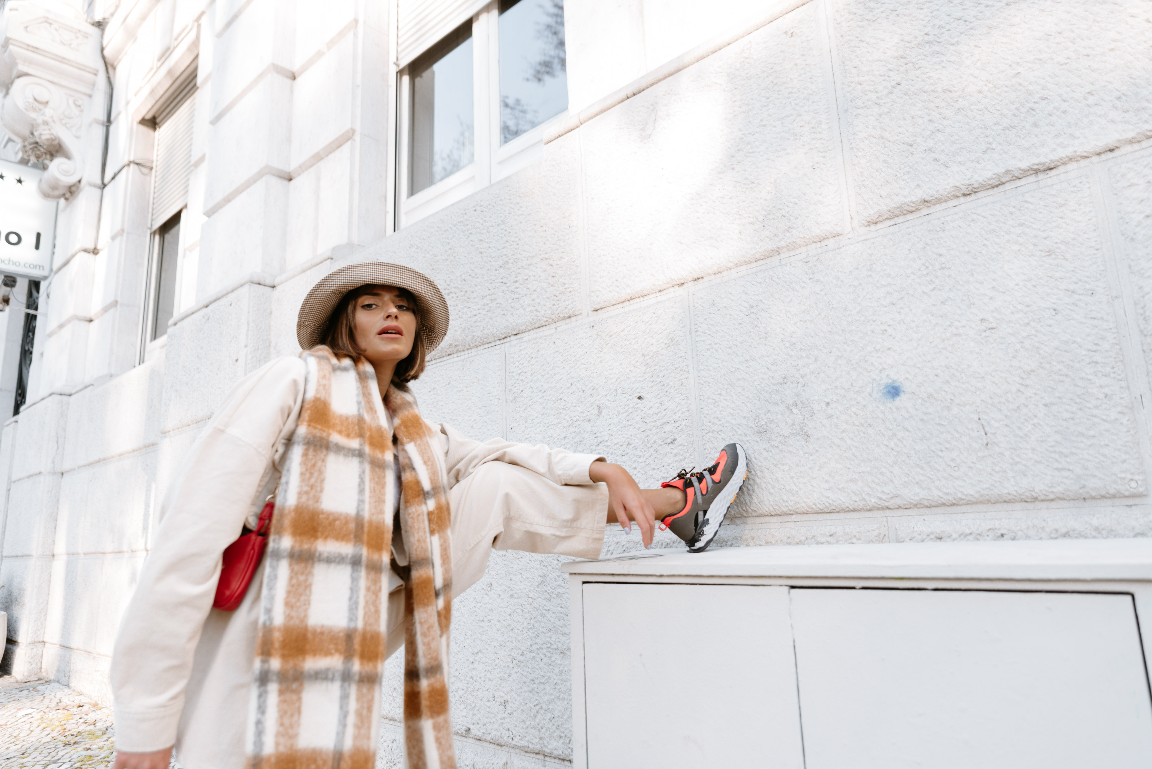 Bárbara Inês. “Acho mega cool usar um fato e umas sapatilhas”