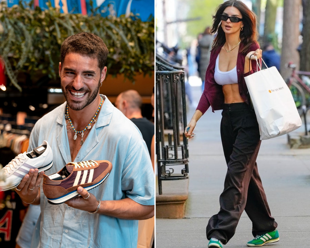 Zé Condessa e Emily Ratajkowski renderam-se aos Adidas SL 72. Espreite os famosos com os novos ténis tendência