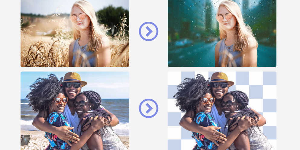 Website utiliza IA para remover fundos de fotografias