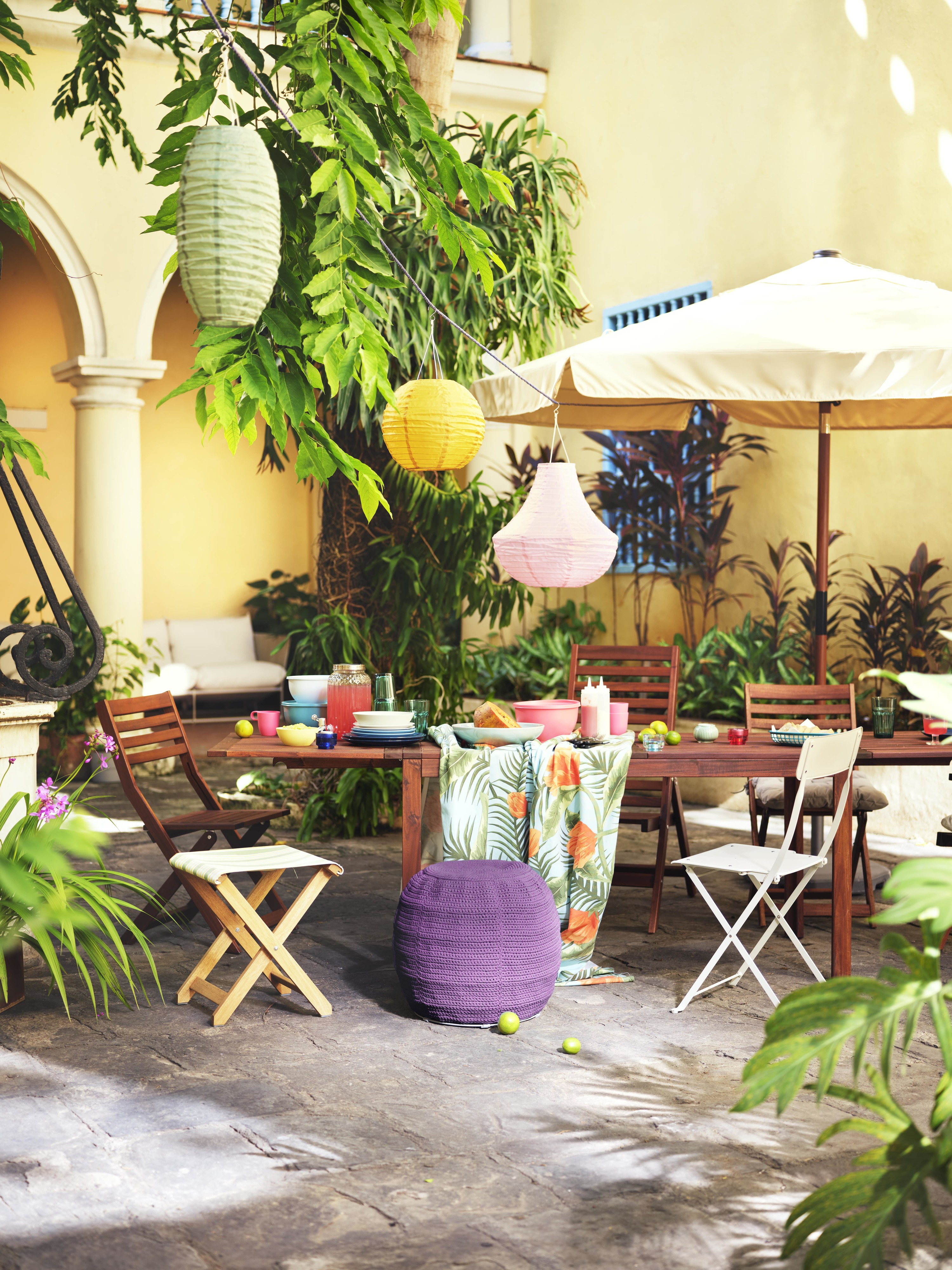 Transforme a sua varanda (ou terraço) num arraial digno de Santos Populares