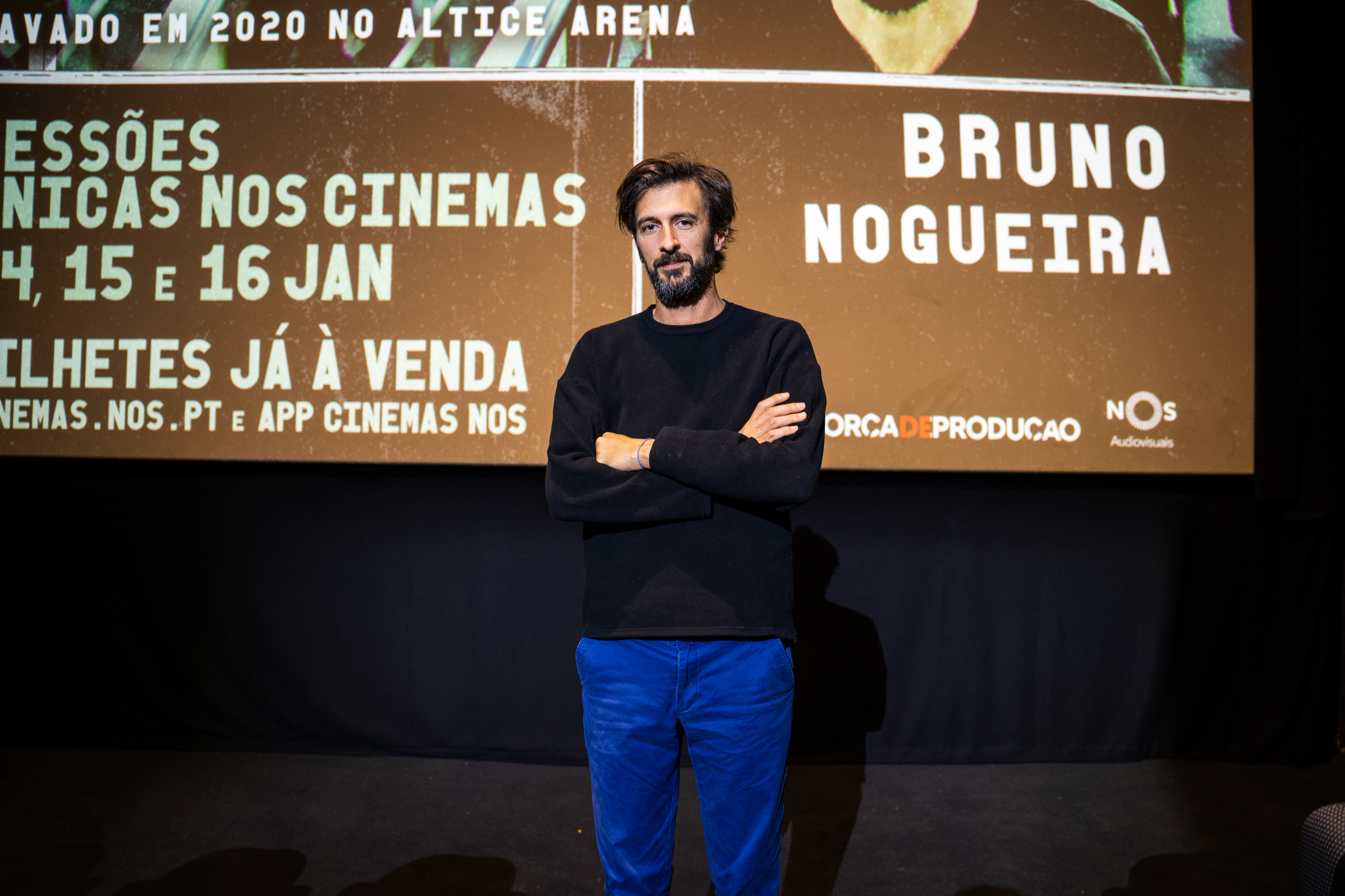 Entre Bruno Nogueira e uma ideia existe tempo. “É um luxo poder ficar parado”