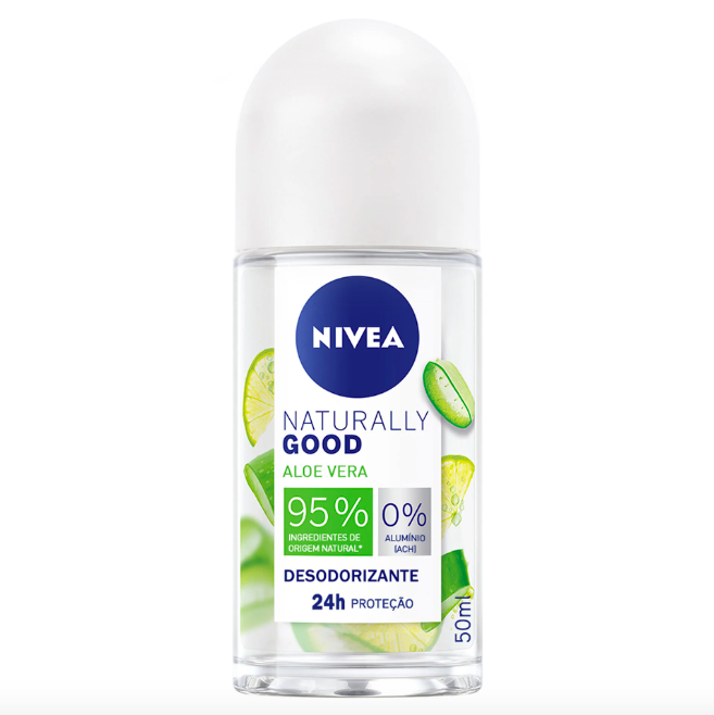 Nivea, Desodorizante Roll-On Aloe Vera Naturally Good