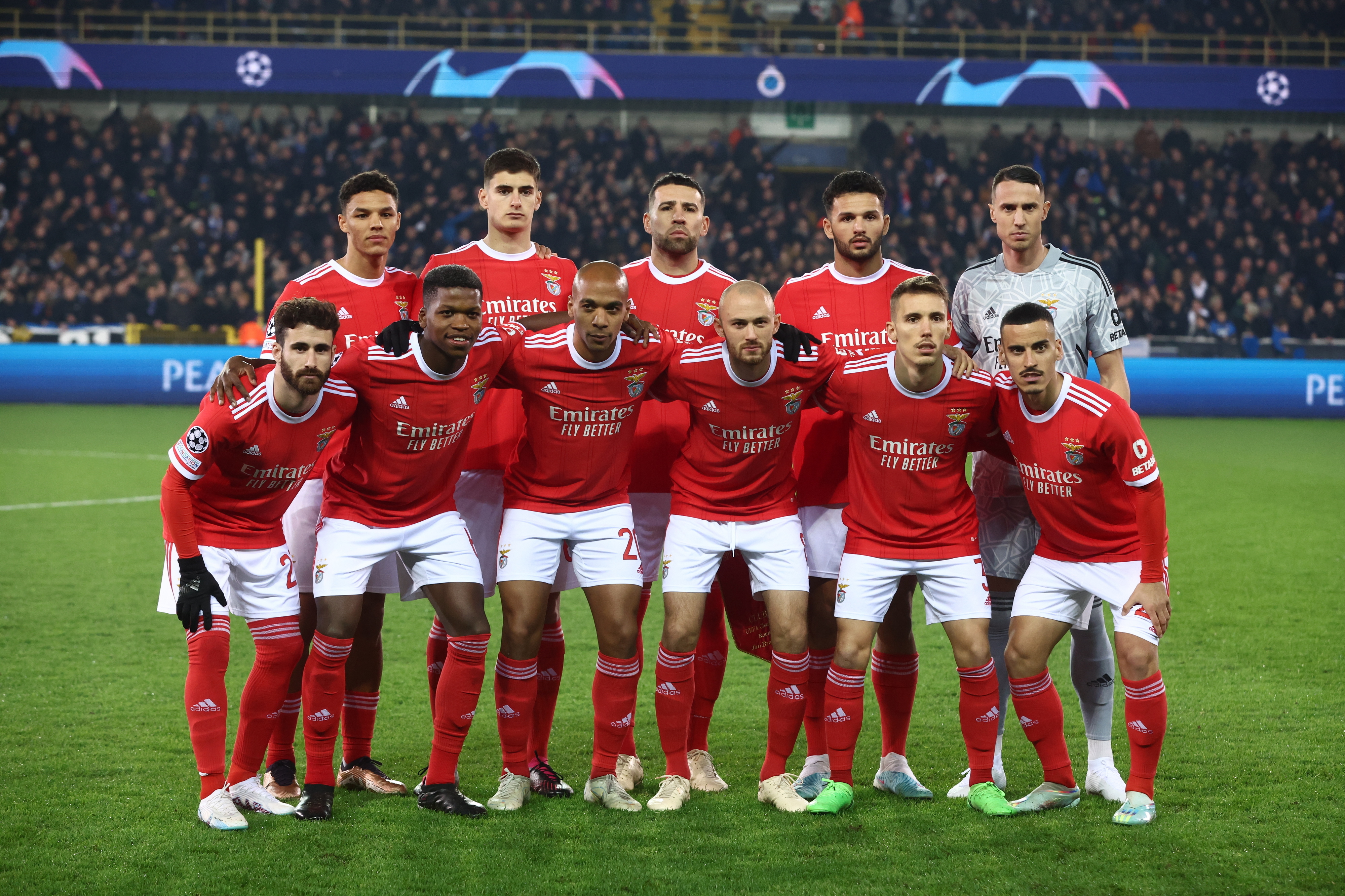 Benfica tenta confirmar quartos de final da Liga dos Campeões na receção ao Club  Brugge - Renascença