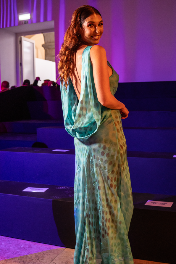 Raquel Janeiro usou o vestido mais deslumbrante de Gonçalo Peixoto. Saiba quanto custa