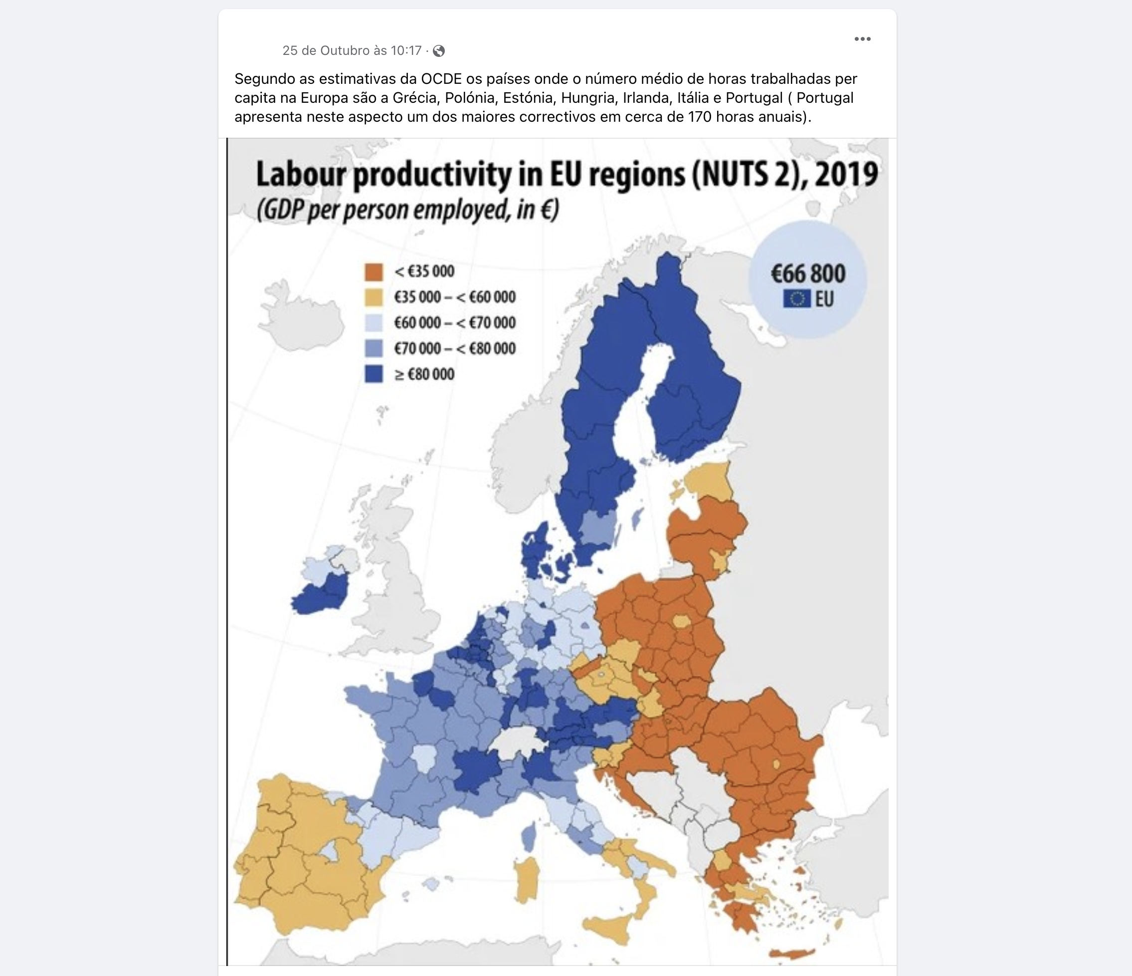 Quais são os países com maiores e menores CPM no  ? 