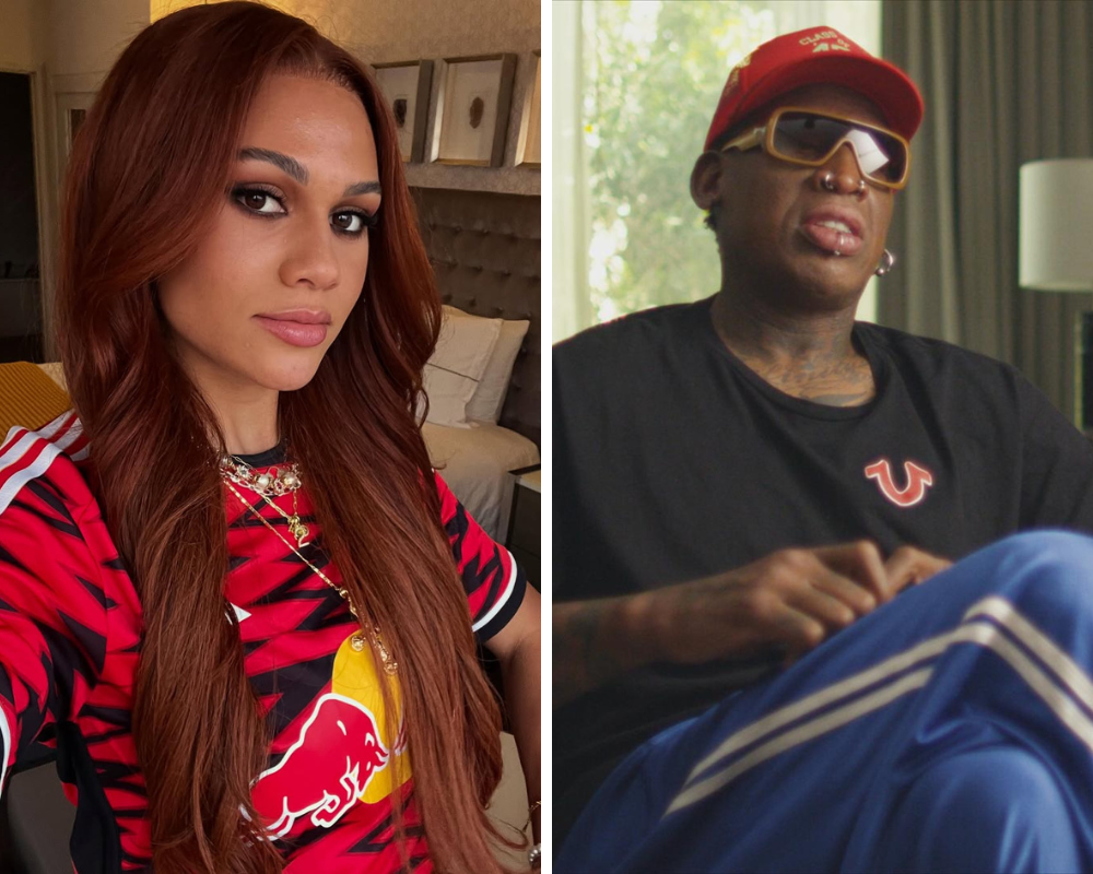 Filha de Dennis Rodman acusa-o de não ser um pai e que “ouvir a voz dele” dói. Basquetebolista já reagiu