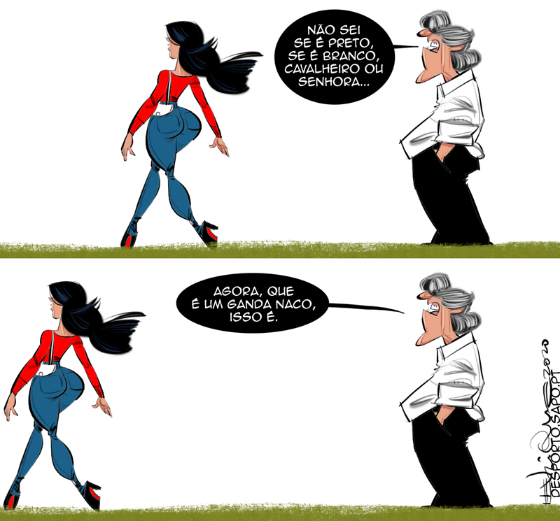 O não machista muito à frente