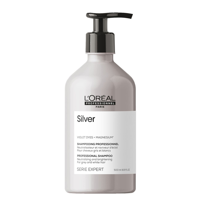 L’Oréal Professionnel, Champô Silver Neutralizador Para Cabelo Grisalho e Branco
