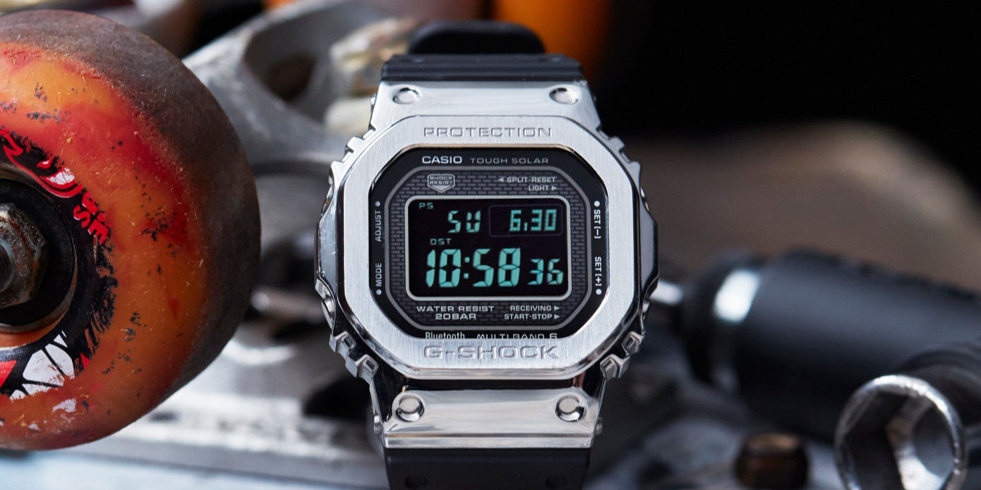 Casio revela G-Shock com carregamento solar e pontualidade atómica