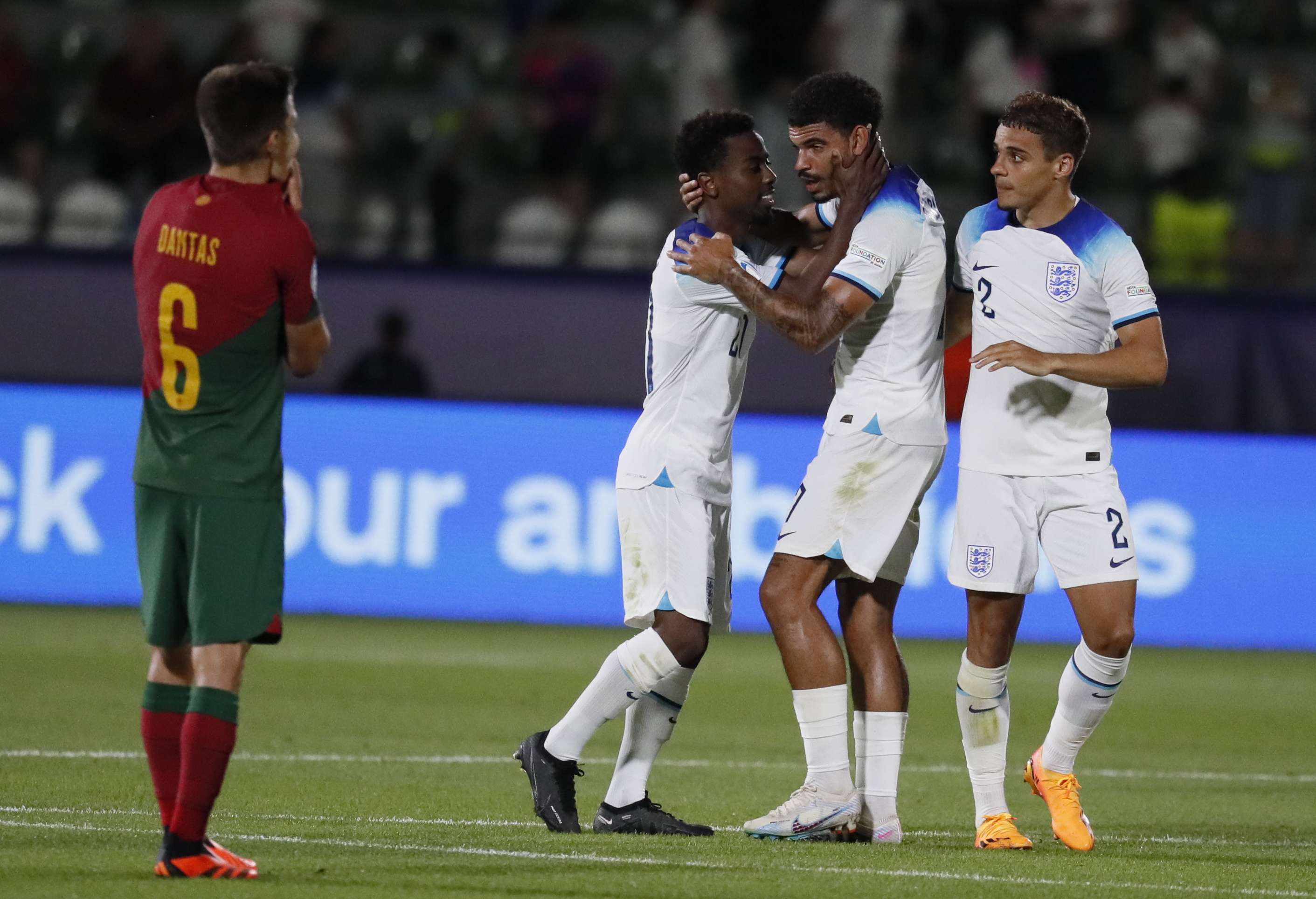 Portugal sobrevive no Euro sub-21, Crónica de jogo