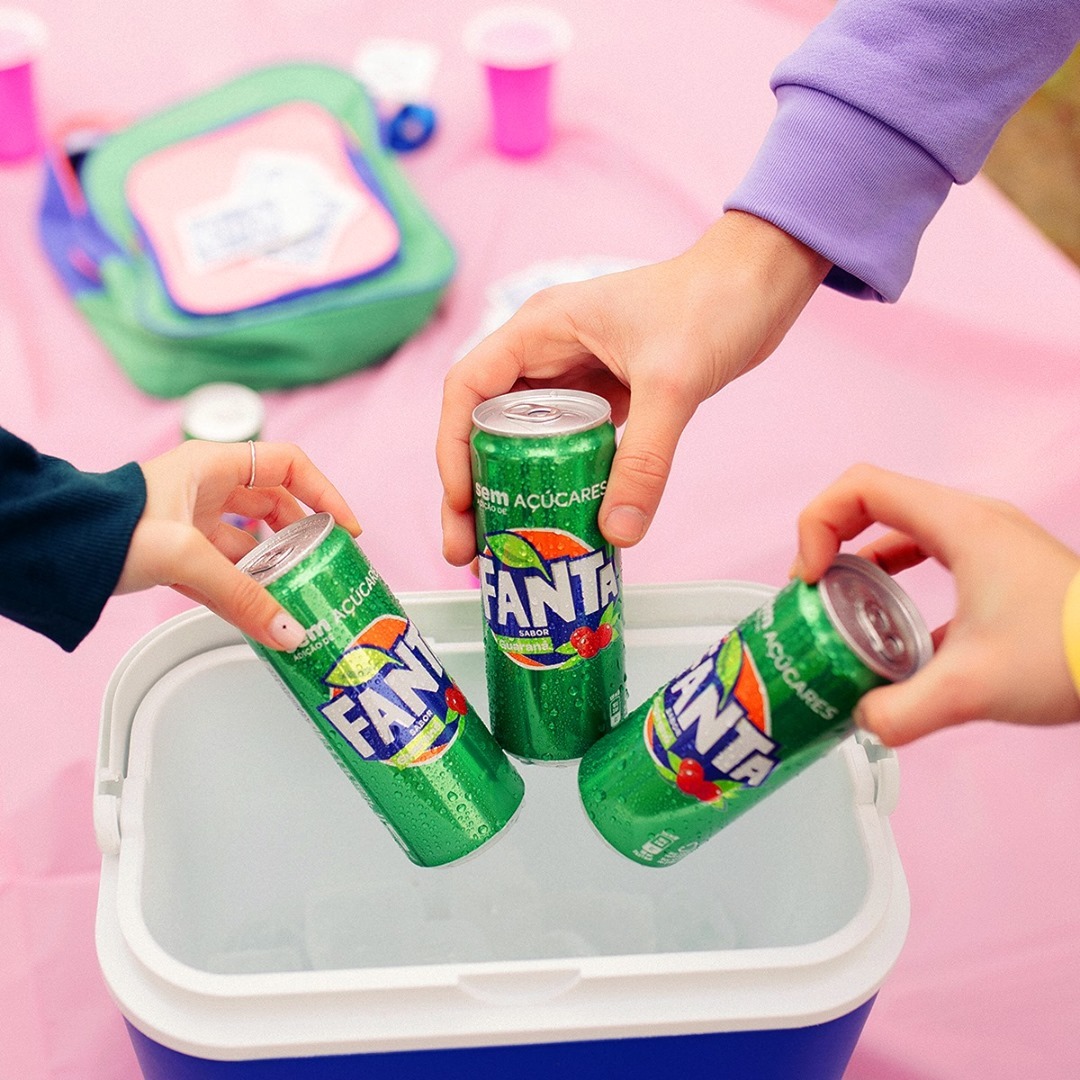 Fanta Guaraná. Esta nova bebida não tem açúcar nem calorias — e é exclusiva de Portugal