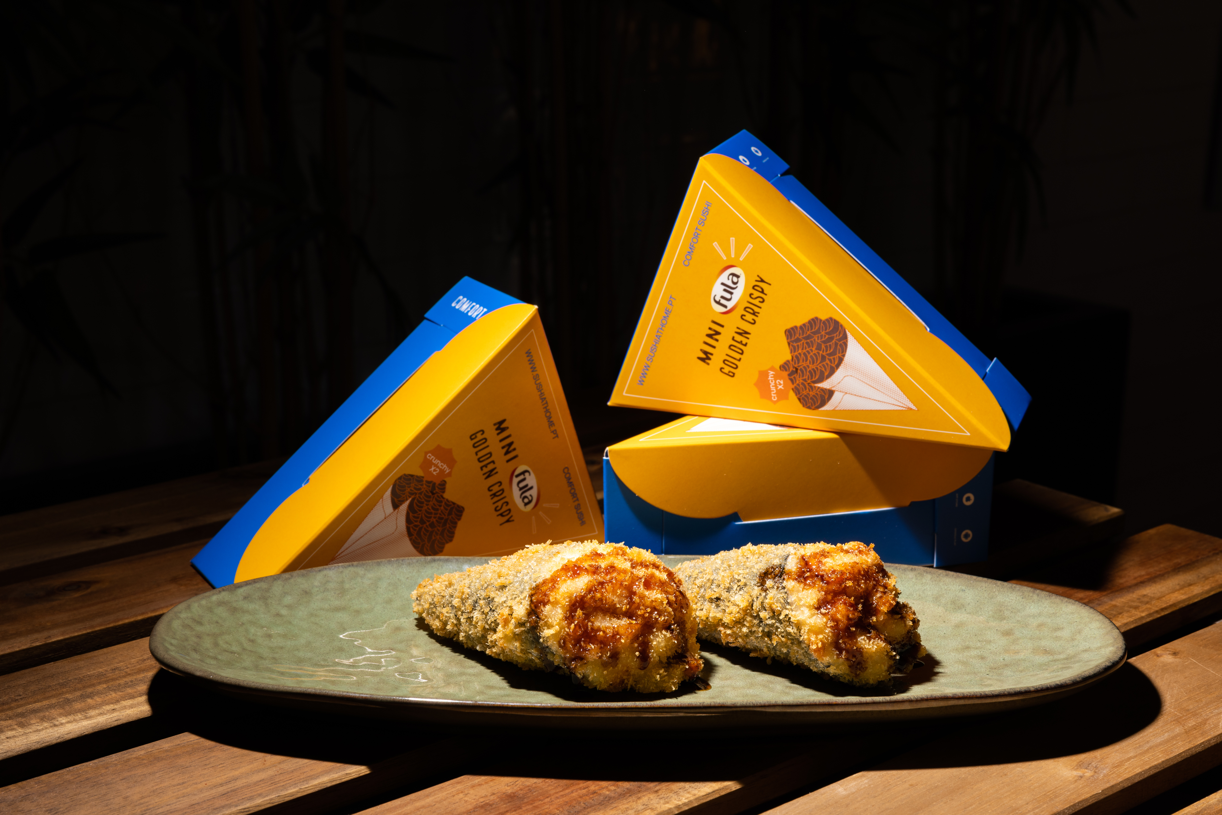 Os novos temakis do Sushi at Home são fritos, chegam em dupla e só os pode provar por mais uns dias