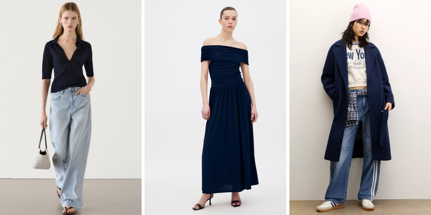 Azul-marinho é o novo preto. Renda-se a este tom elegante com estas 16 peças em saldos (desde 8,99€)