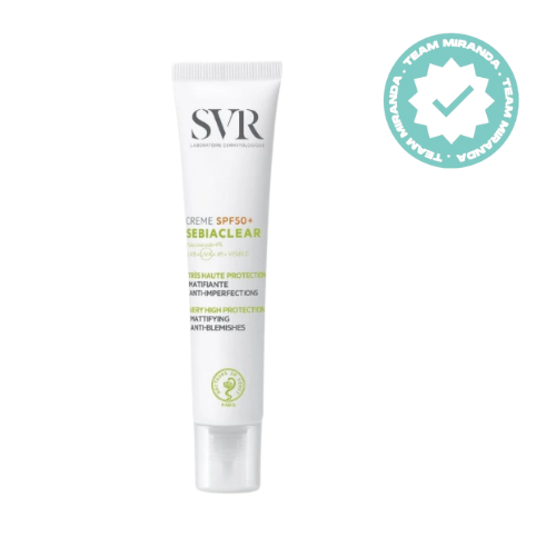 SVR, Sebiaclear SPF50 Protetor Solar Peles Oleosas Tendência Acne