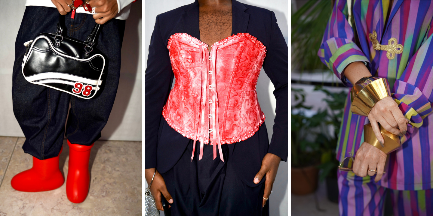 ModaLisboa. Carteiras ou botas de cartoon — os acessórios mais marcantes dos fashionistas no dia 1