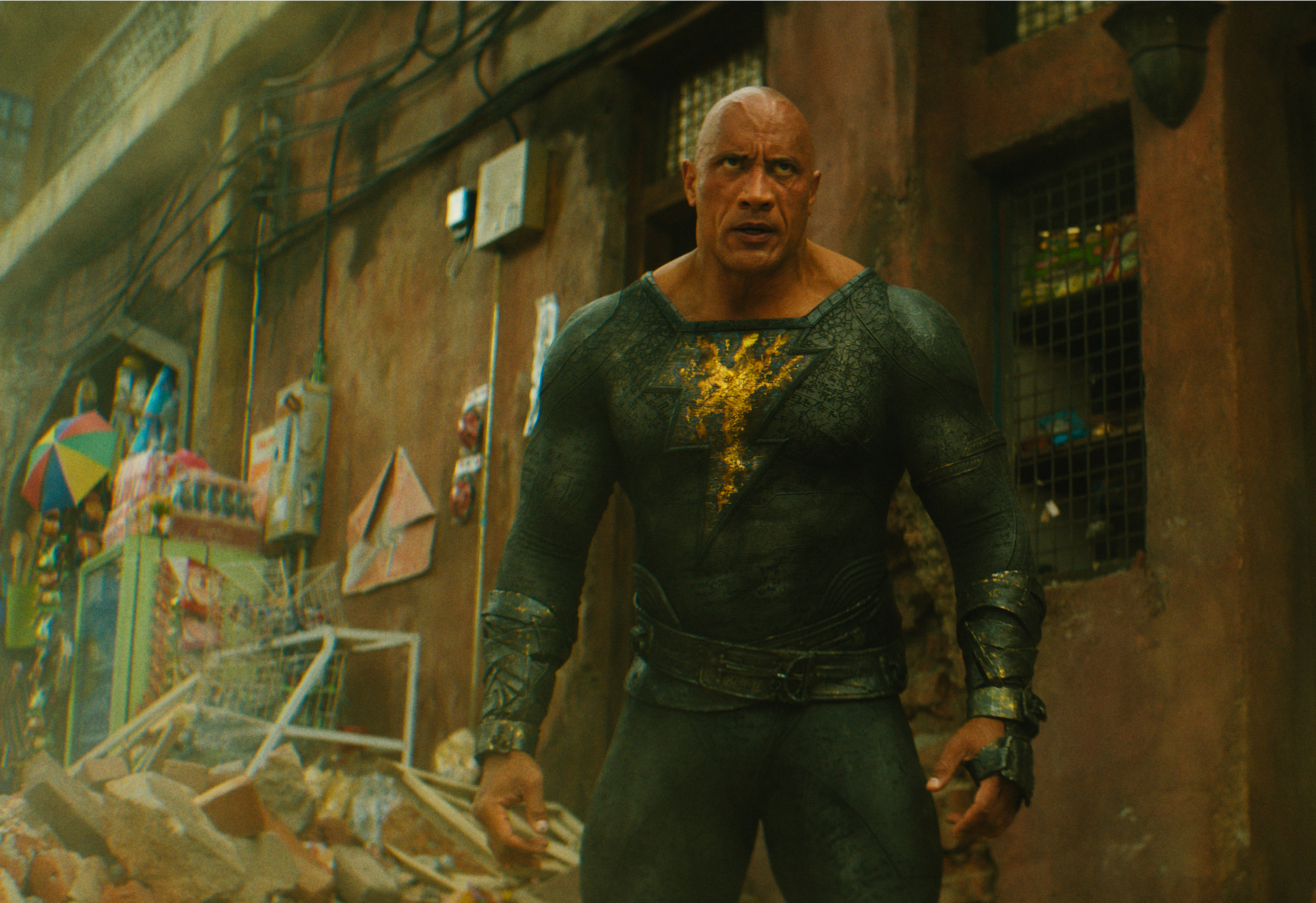 THE ROCK: BLACK ADAM FOI MOLDADO POR ELE.