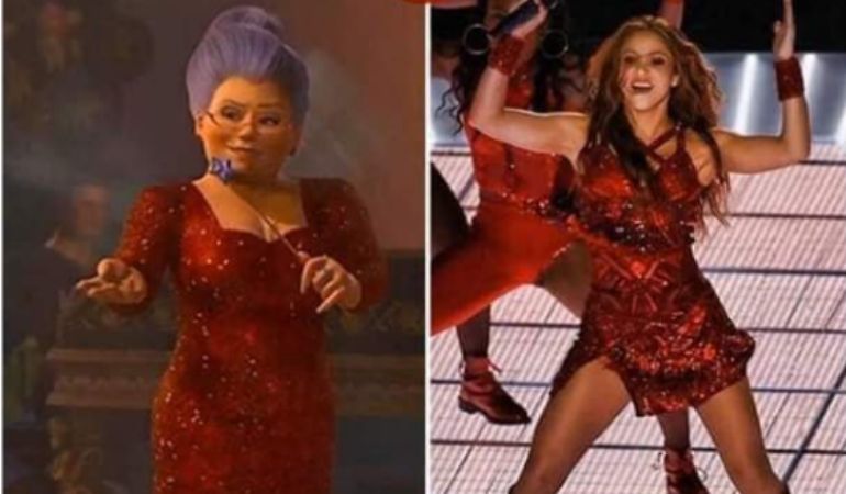 Shakira esteve na Super Bowl e não param de surgir memes na internet