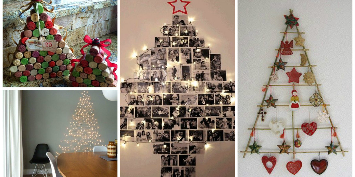 É hora de montar a árvore de Natal, mas não tem espaço? Fique com 15  sugestões - Decoração e Jardins - SAPO Lifestyle