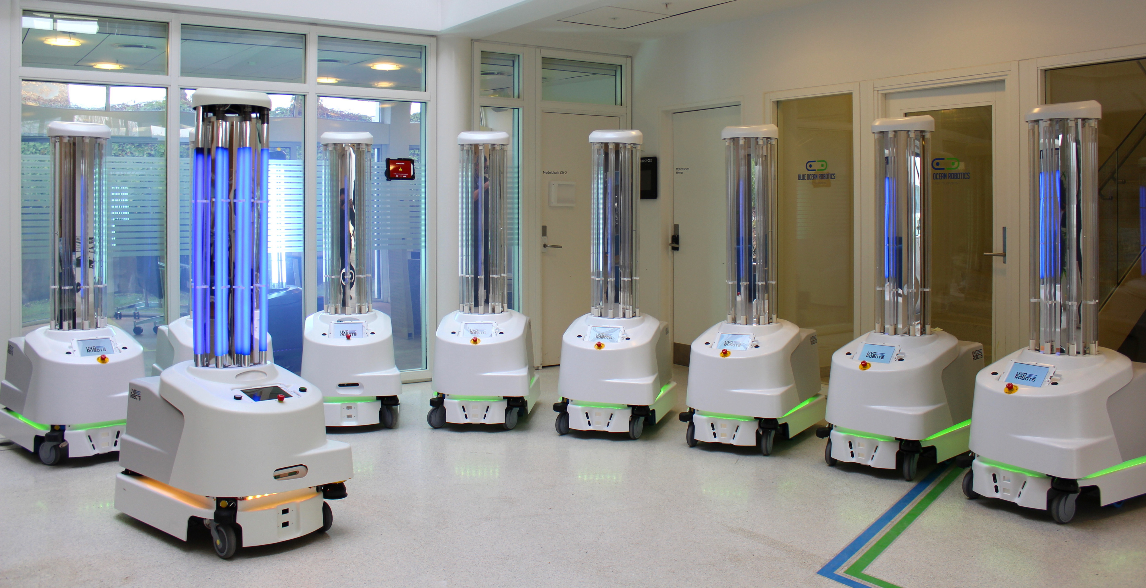 Parte da desinfeção dos Hospitais está nas mãos de robots e já há 200 “ao serviço”