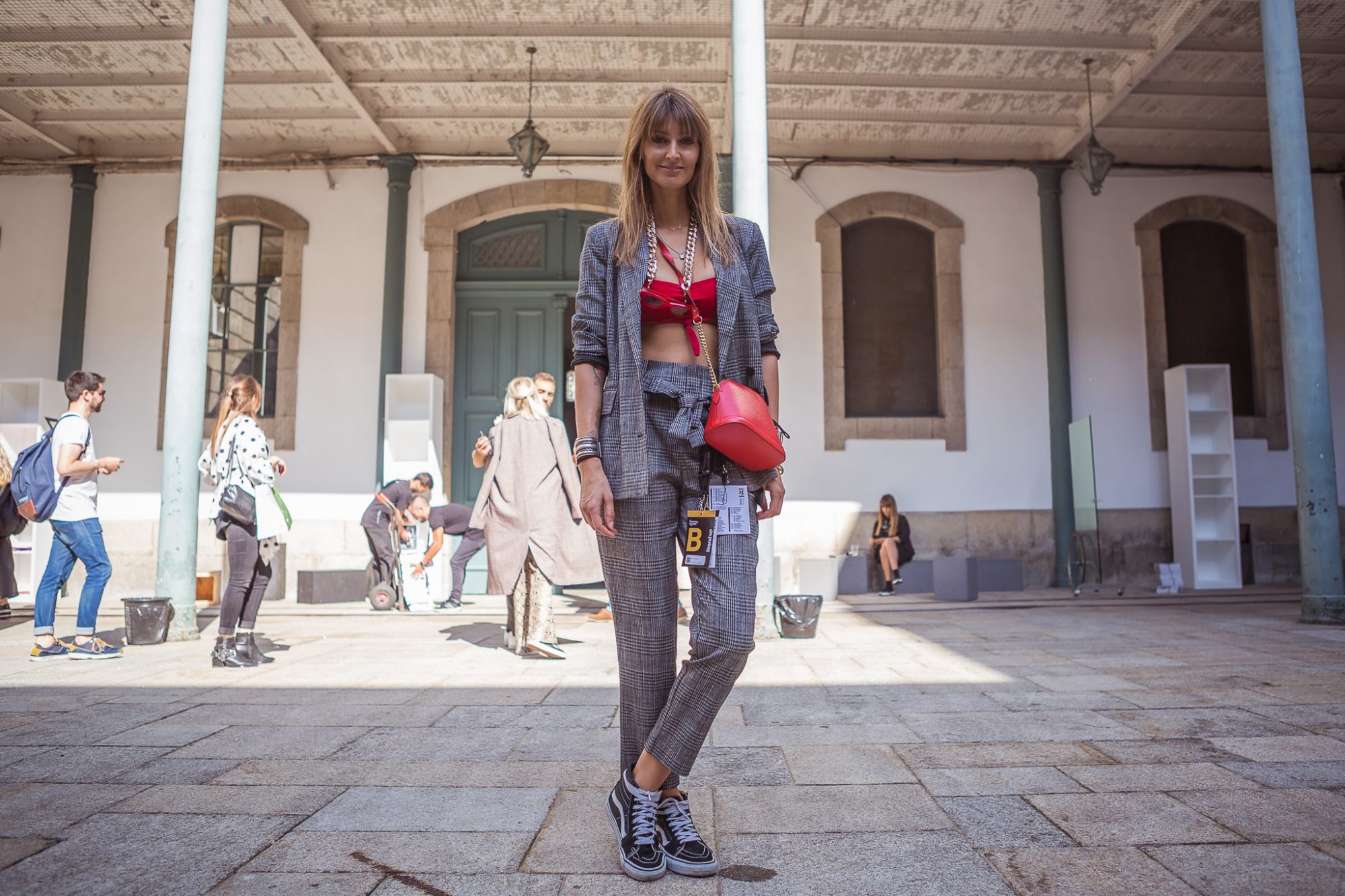 Street Style. 19 looks que provam que o xadrez é a tendência da temporada