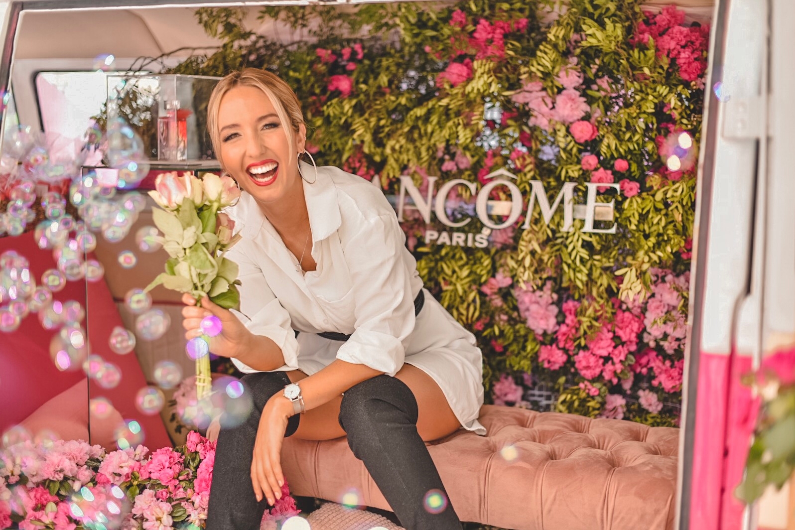 Dia da Felicidade: Tirei fotografias ao pé desta pão de forma da Lancôme por uma boa causa