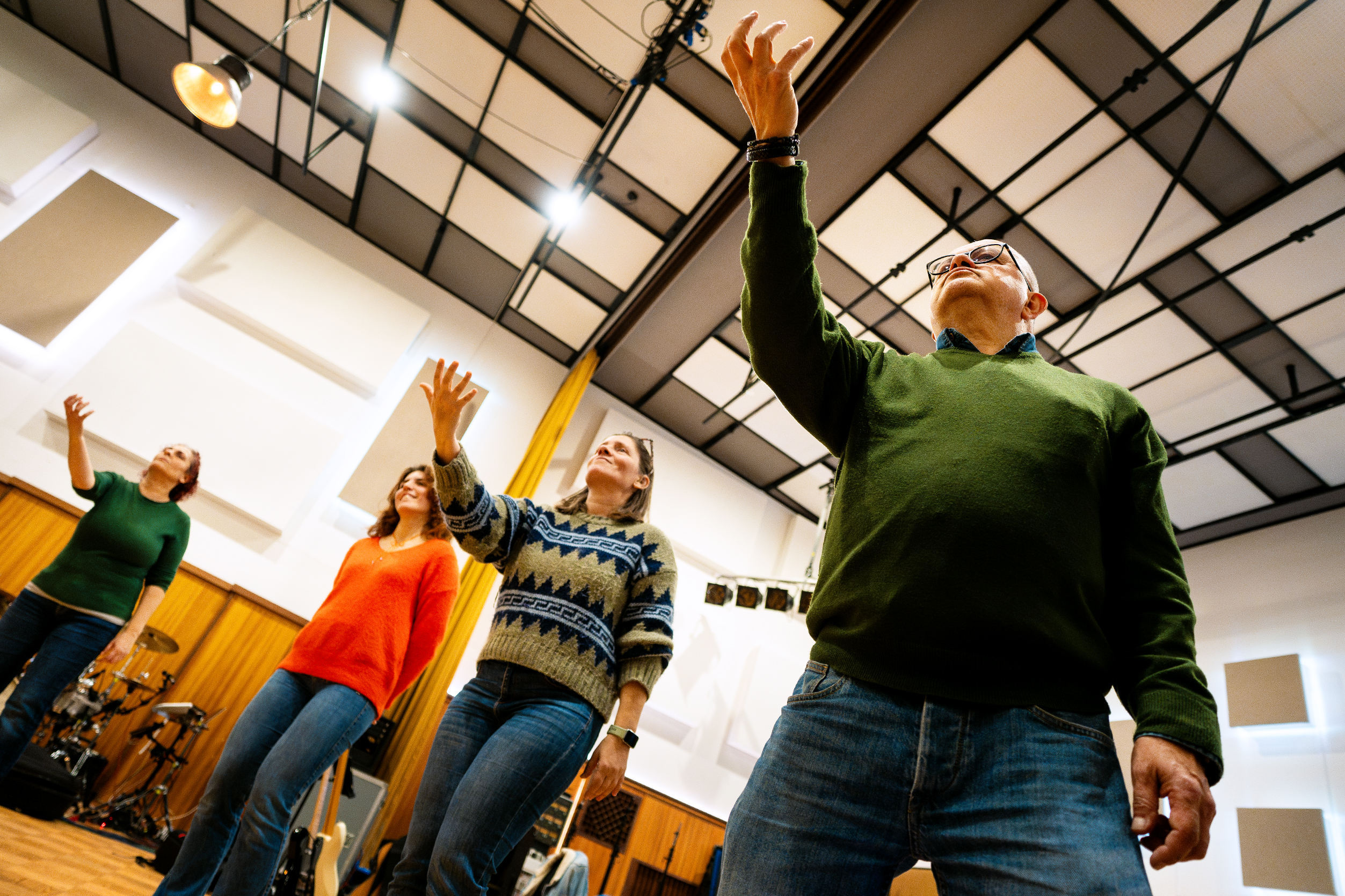 Mãos que cantam. Um coro de surdos "é claramente uma forma de arte"