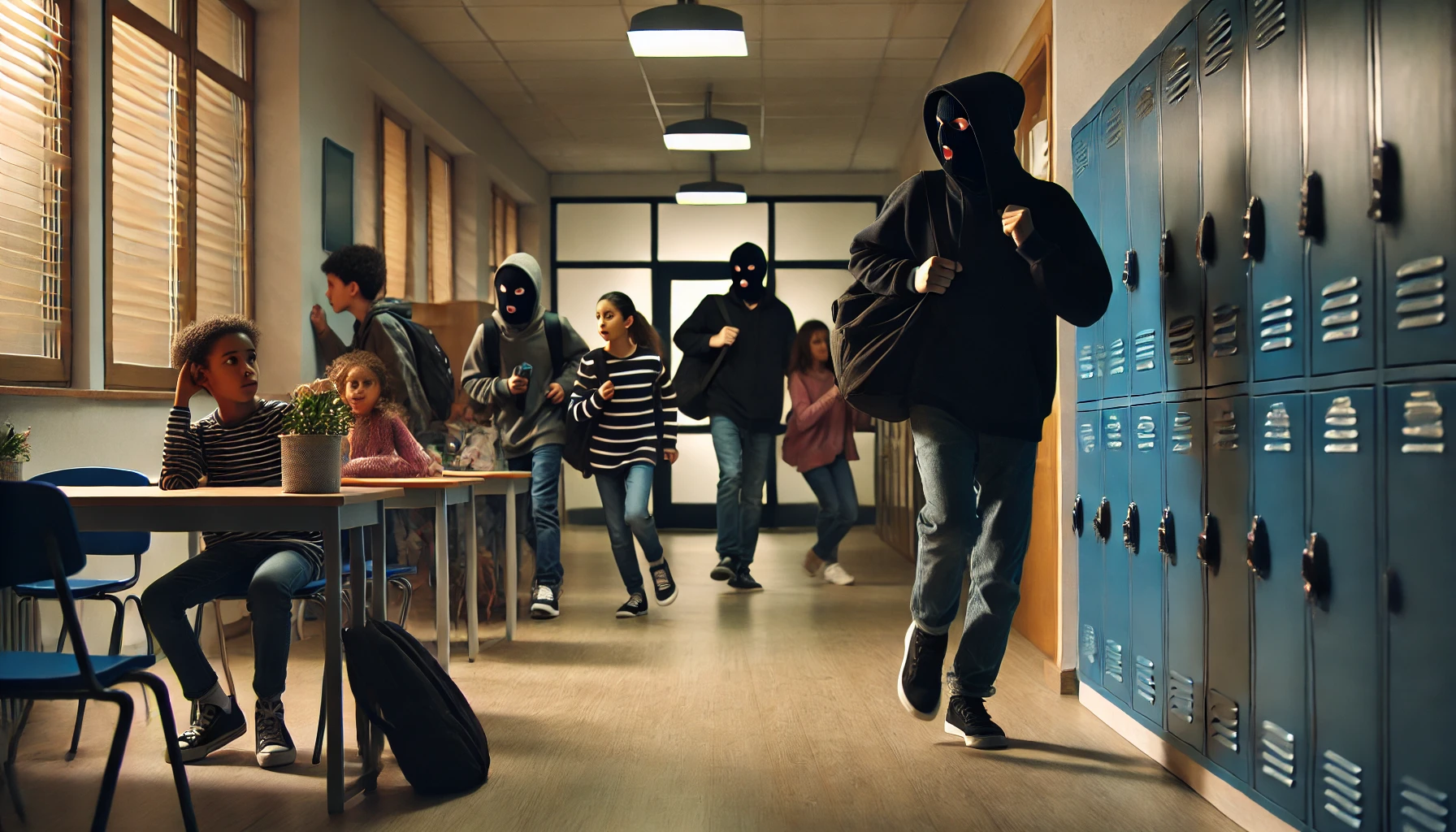 Pânico e tiros no Algarve. Assaltantes fogem da polícia e escondem-se em escola primária