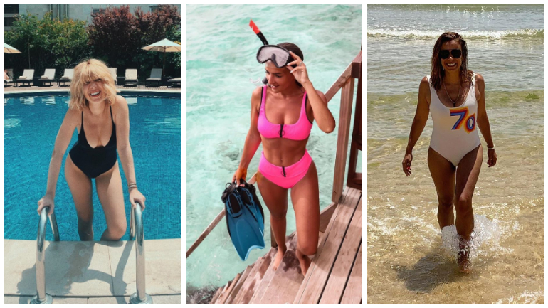 Como 20 famosas e influenciadoras estão a combater o calor