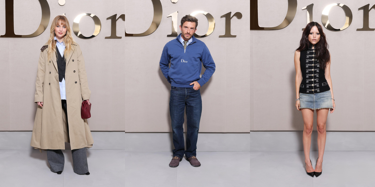 Adoramos os looks que estas 25 celebridades usaram para ver o desfile da nova Dior. Espreite as fotos