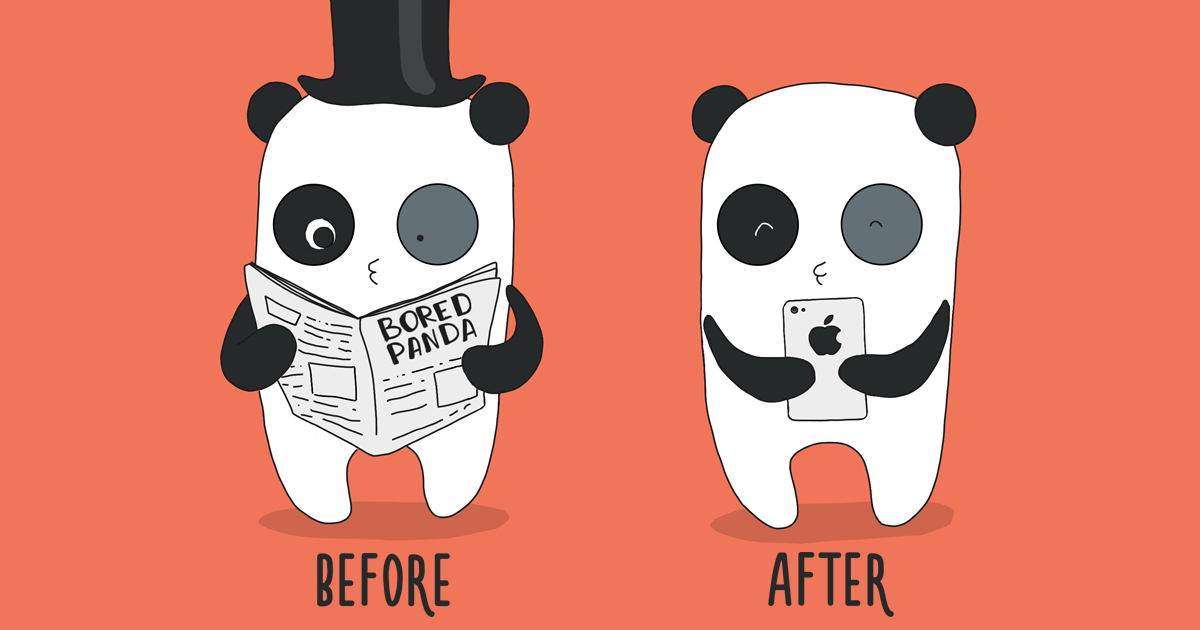 Tudo o que de engraçado se passa no mundo da perspetiva de um panda aborrecido