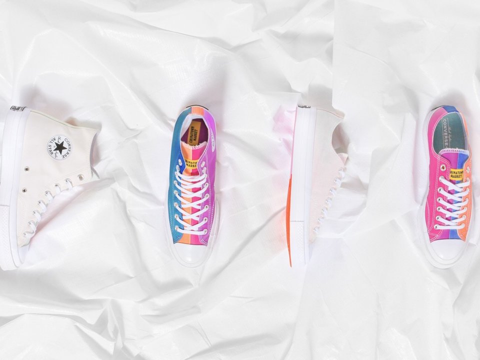 A Converse lança ténis que mudam de cor