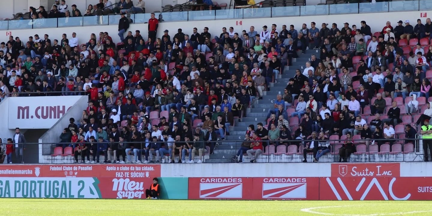 VÍDEO: Penafiel-Alverca atrasado para assistência a árbitro auxiliar atingido por painel