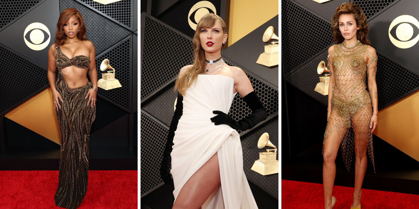 Estes são os 10 melhores e os 10 piores looks da noite dos Grammys (e temos Taylor Swift e Miley Cyrus)