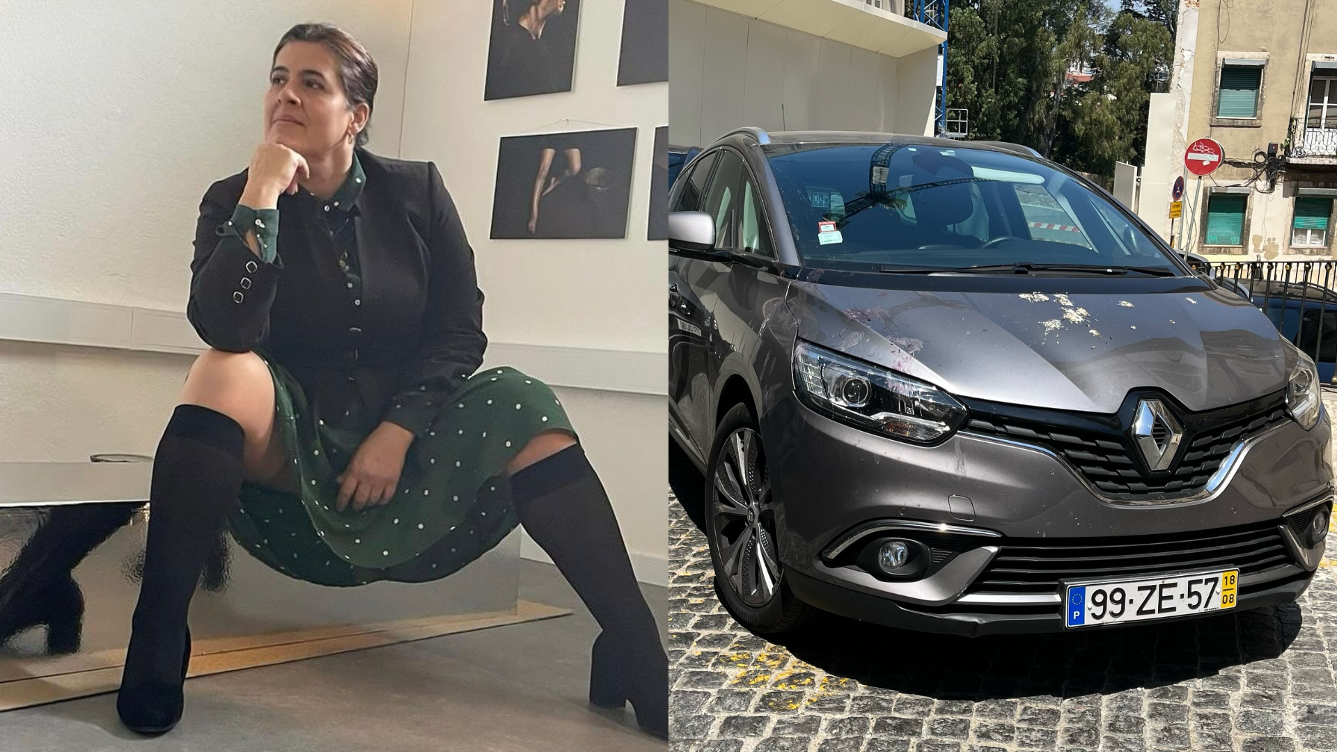 Atriz faz apelo emotivo nas redes sociais para recuperar carro roubado. Perceba porquê